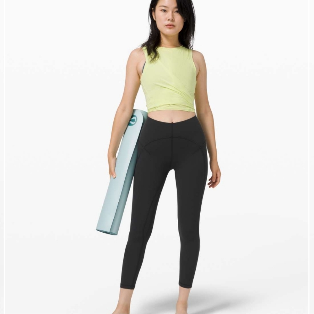Lululemon Unlimit High-Rise Tight 25" *Keyhole Black - Picture 2 of 10